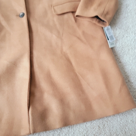 NWT Women's Nine West Single-Breasted Wool Blend Walker Jacket XXL - Picture 3 of 11